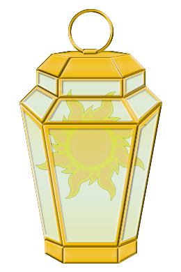 Solaron's holy symbol is a radiant sunburst inside a golden lantern.